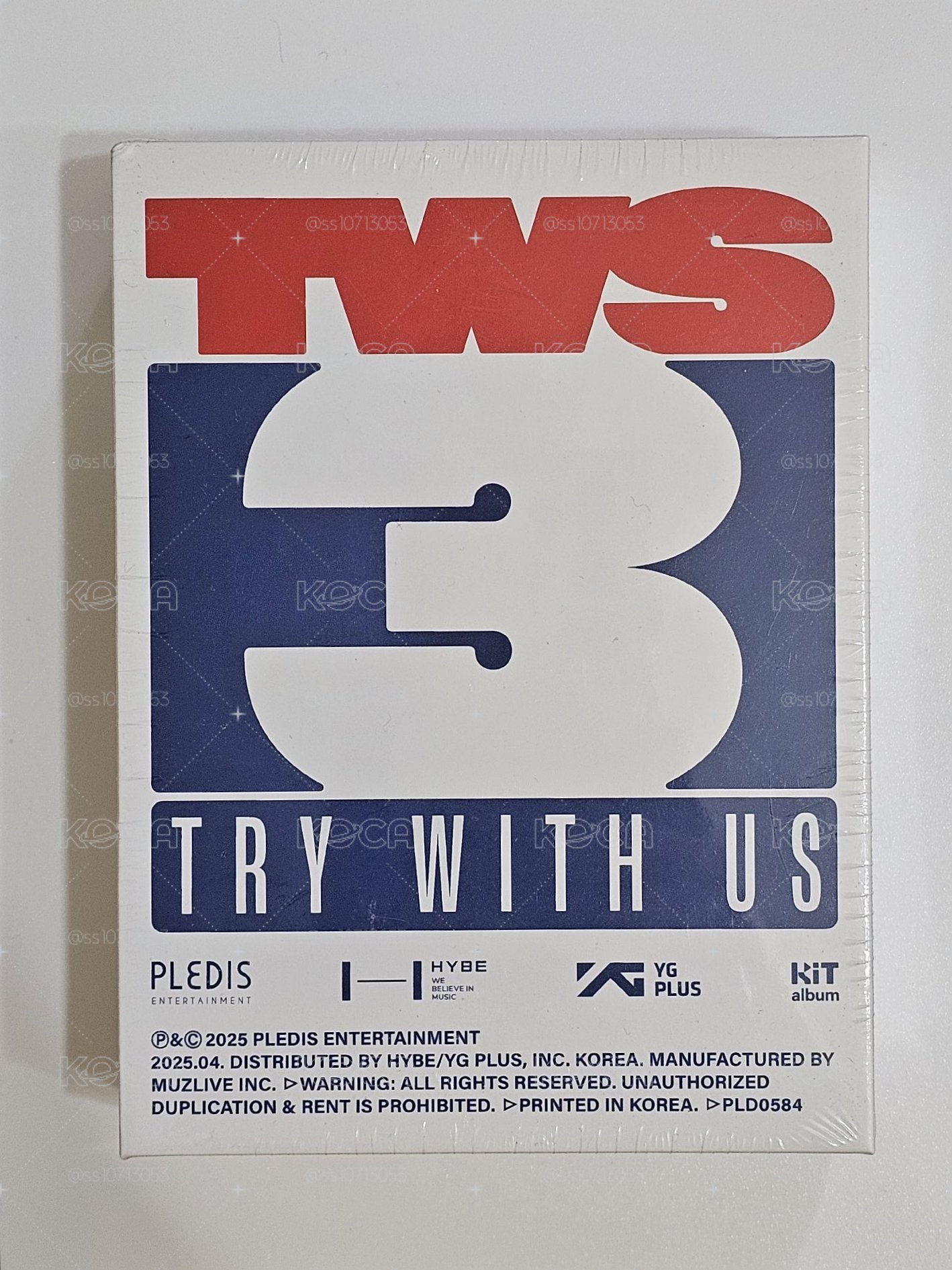 現貨 TWS 迷三 專輯 未拆 kit智能專 KiT ver