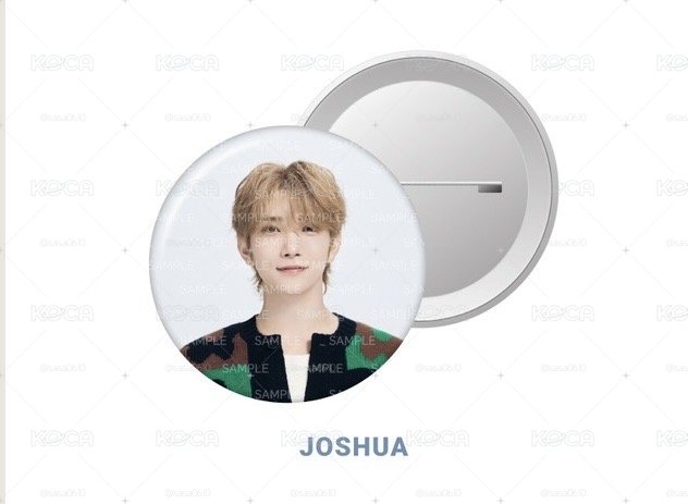 SEVENTEEN 2024 CARATLAND 徽章 JOSHUA