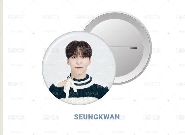💎SEVENTEEN 2024 CARATLAND 徽章 SEUNGKWAN