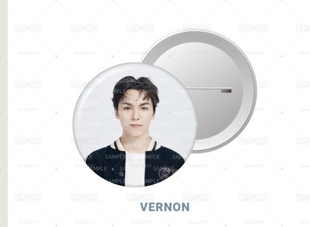 💎SEVENTEEN 2024 CARATLAND 徽章 VERNON