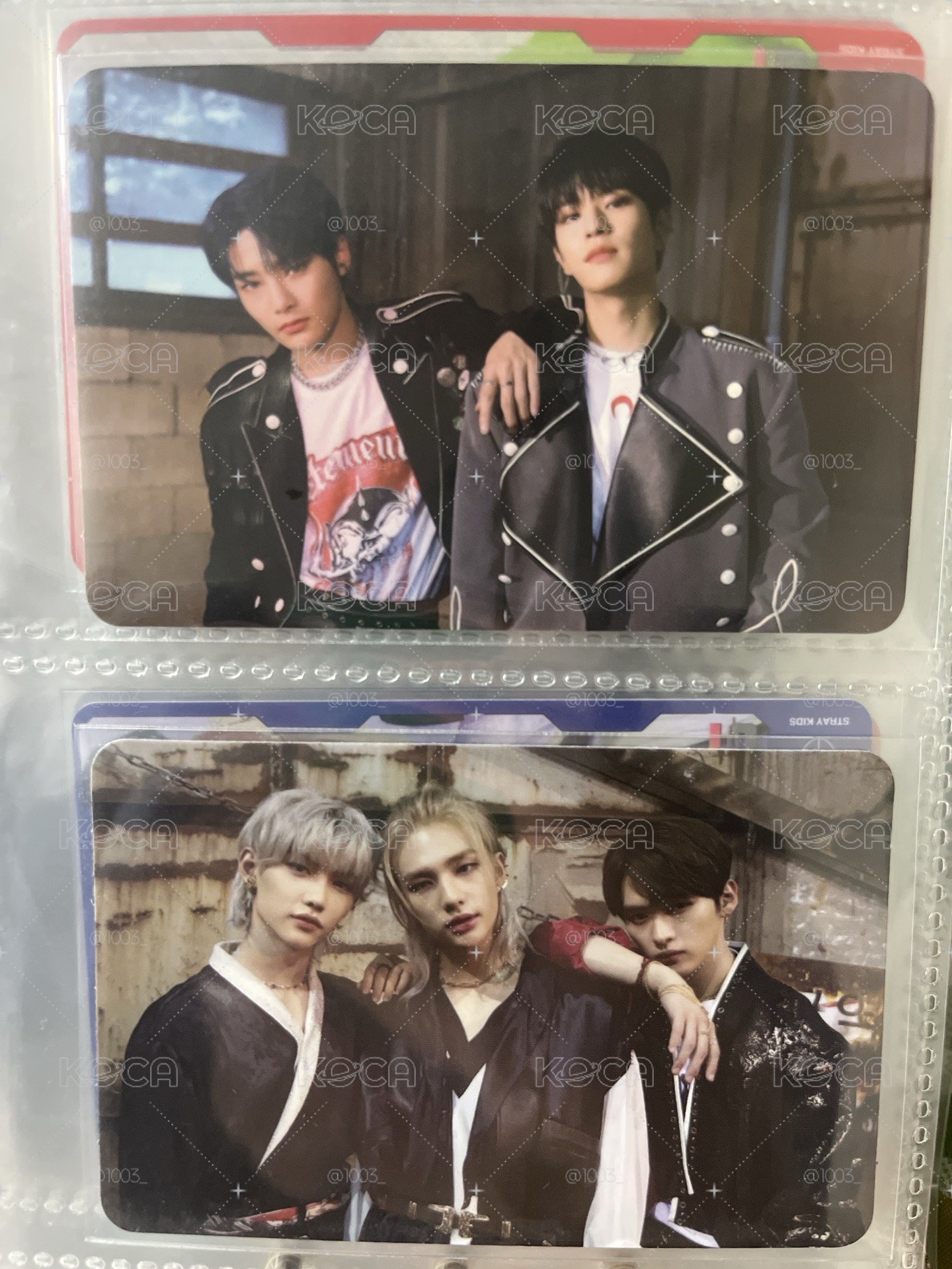 skz IN生雙人卡 三人卡