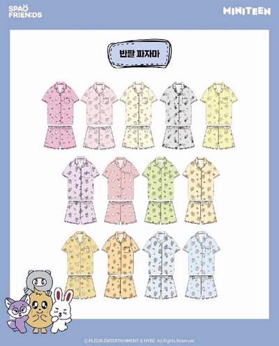 SEVENTEEN miniteen SPAO睡衣
