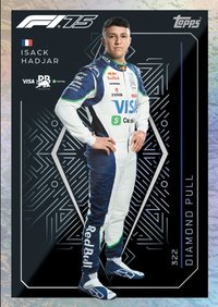 Topps Turbo Attax Formula 1® 2025 322 Isack Hadjar Diamond Pull