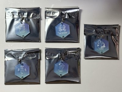 星座咖啡廳 壓克力 鑰匙圈吊飾 