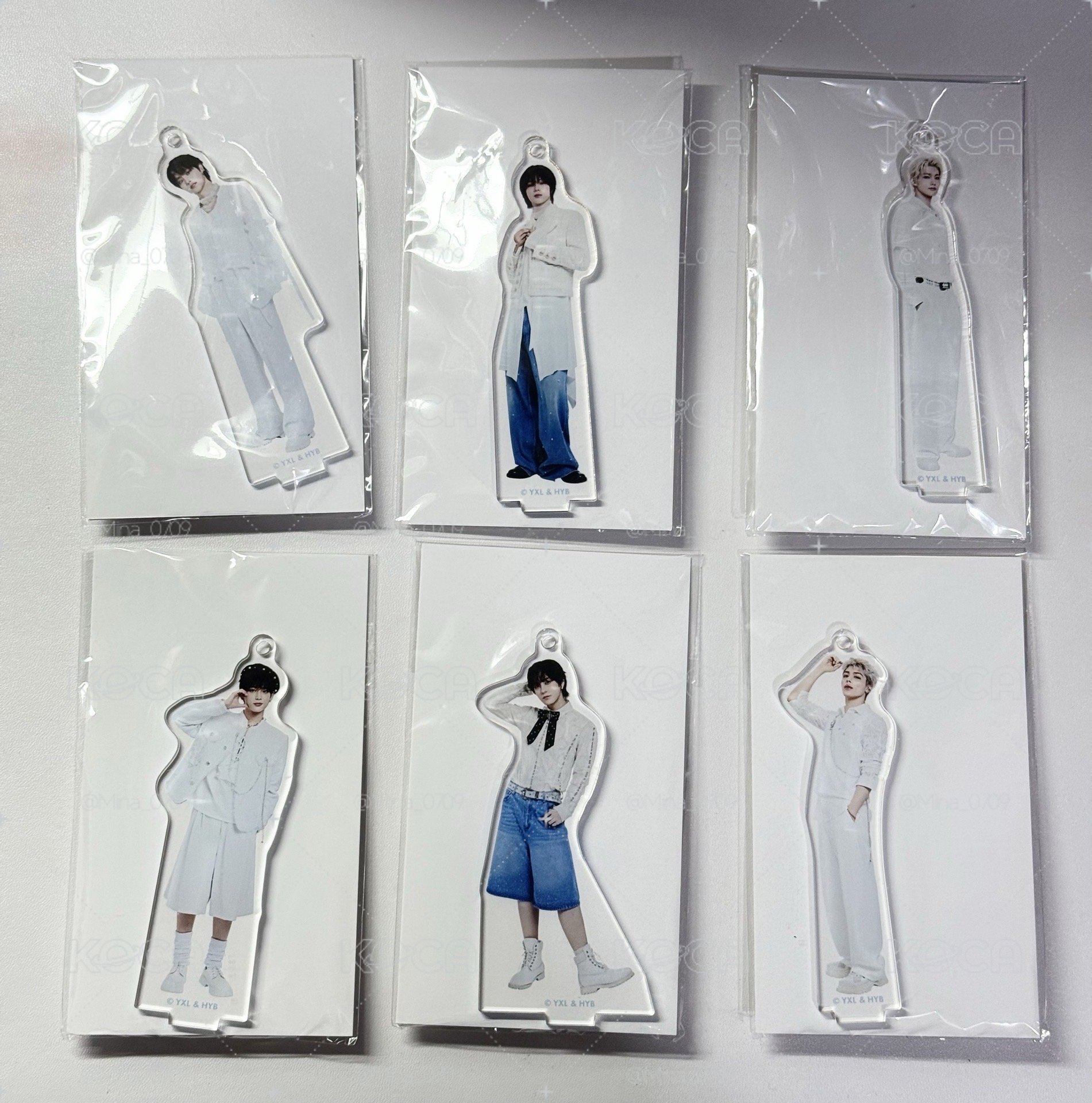 星座咖啡廳 壓克力立牌 鑰匙圈吊飾 