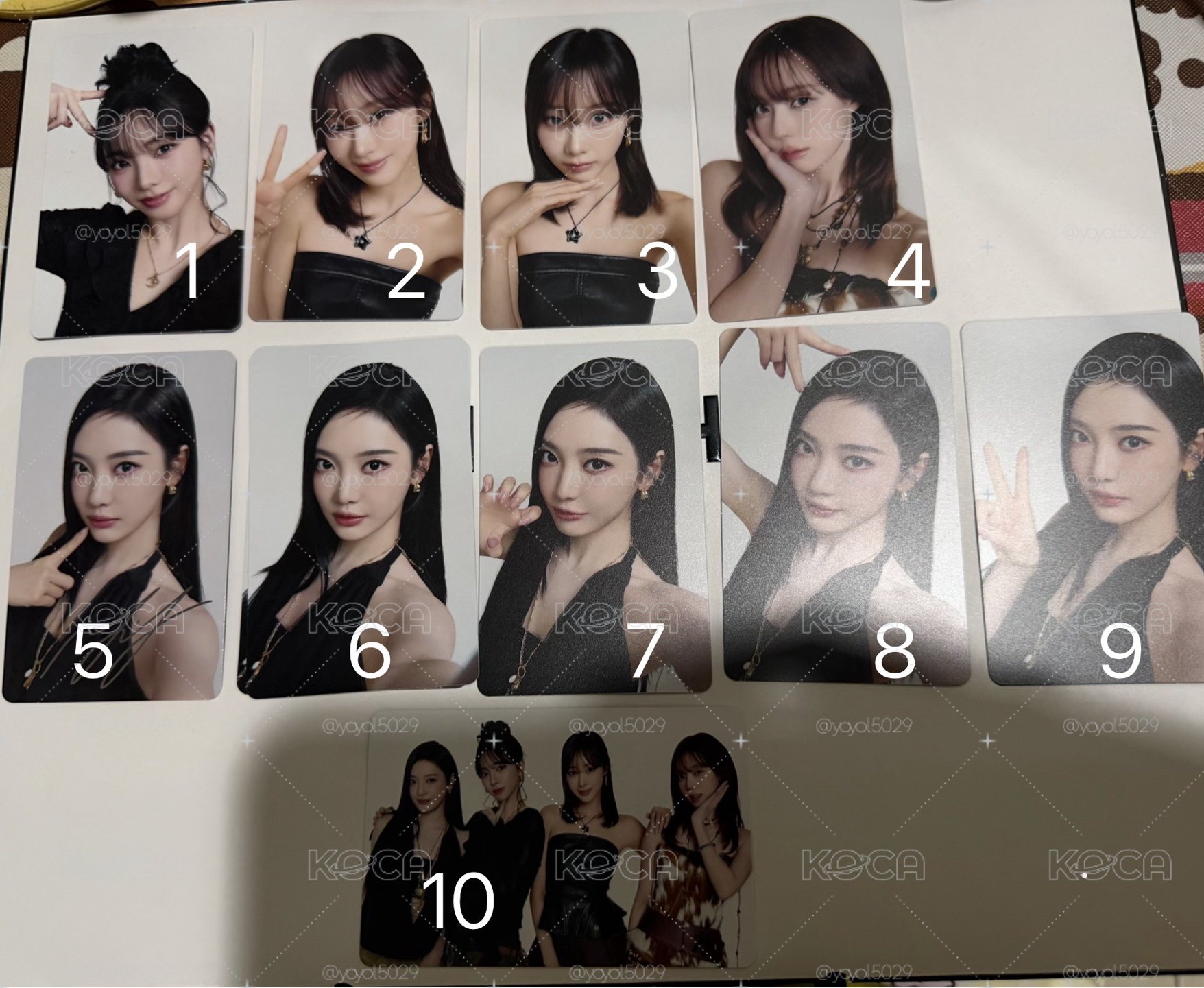 aespa aeXIS LINE 日巡隨機卡
