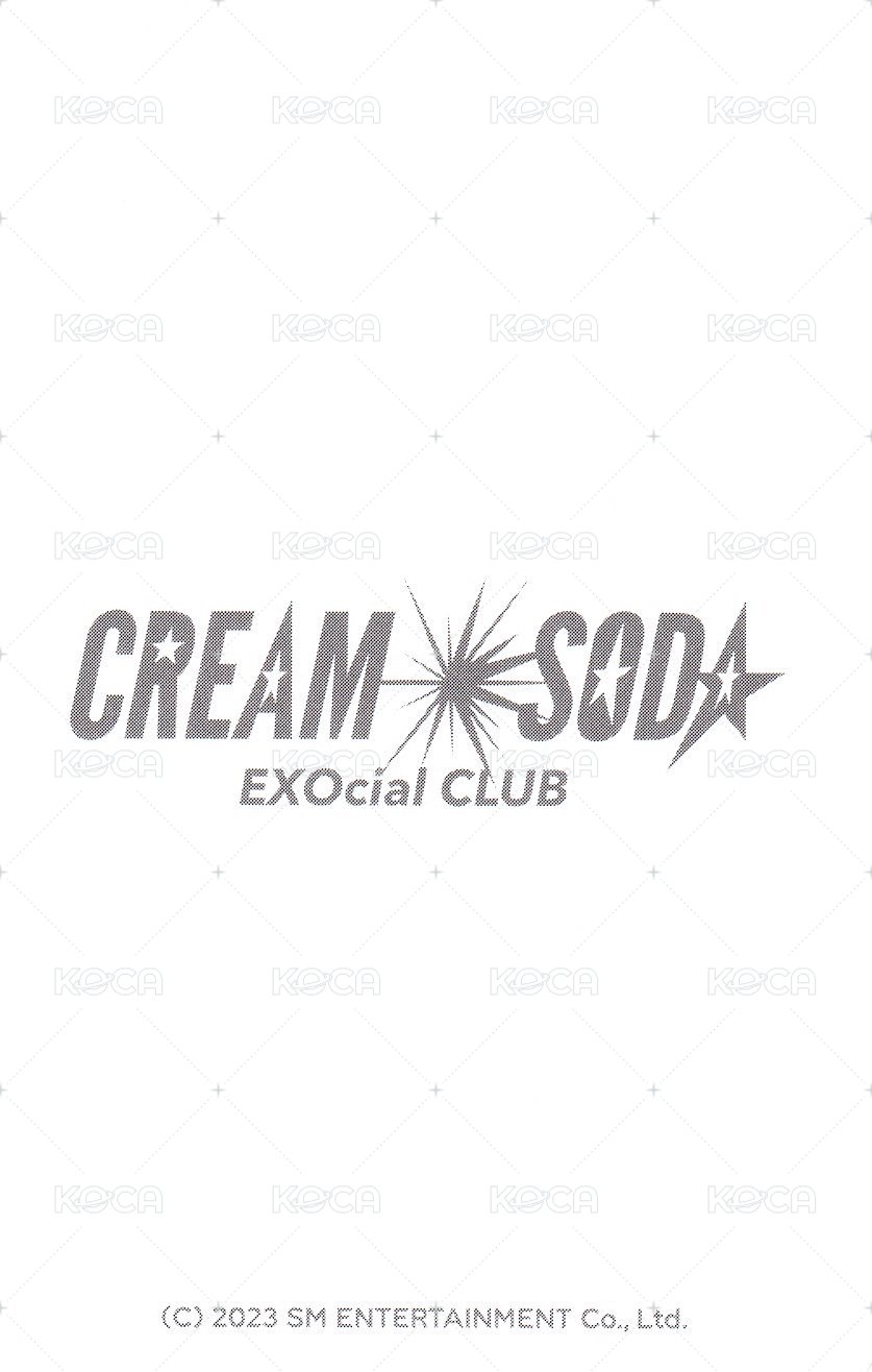 EXIST 快閃店 sm 幸運卡  背面