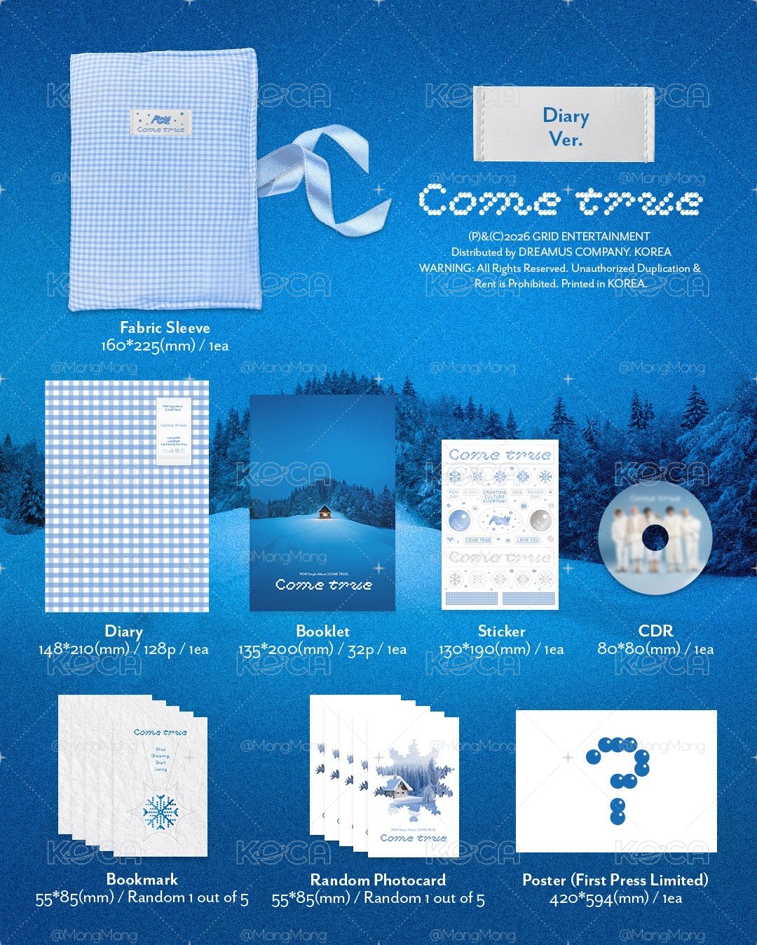 Come True Diary ver.