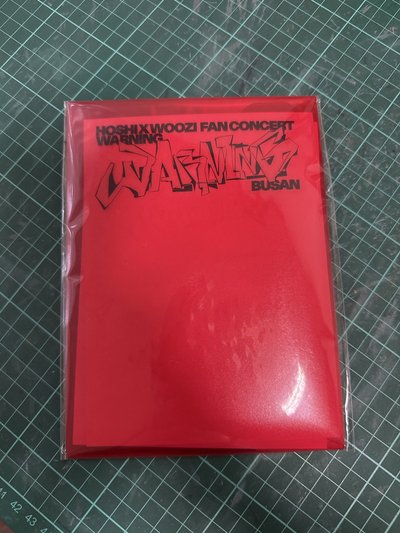 HxW fan concert Warning 釜山城市票卡+zone卡一套