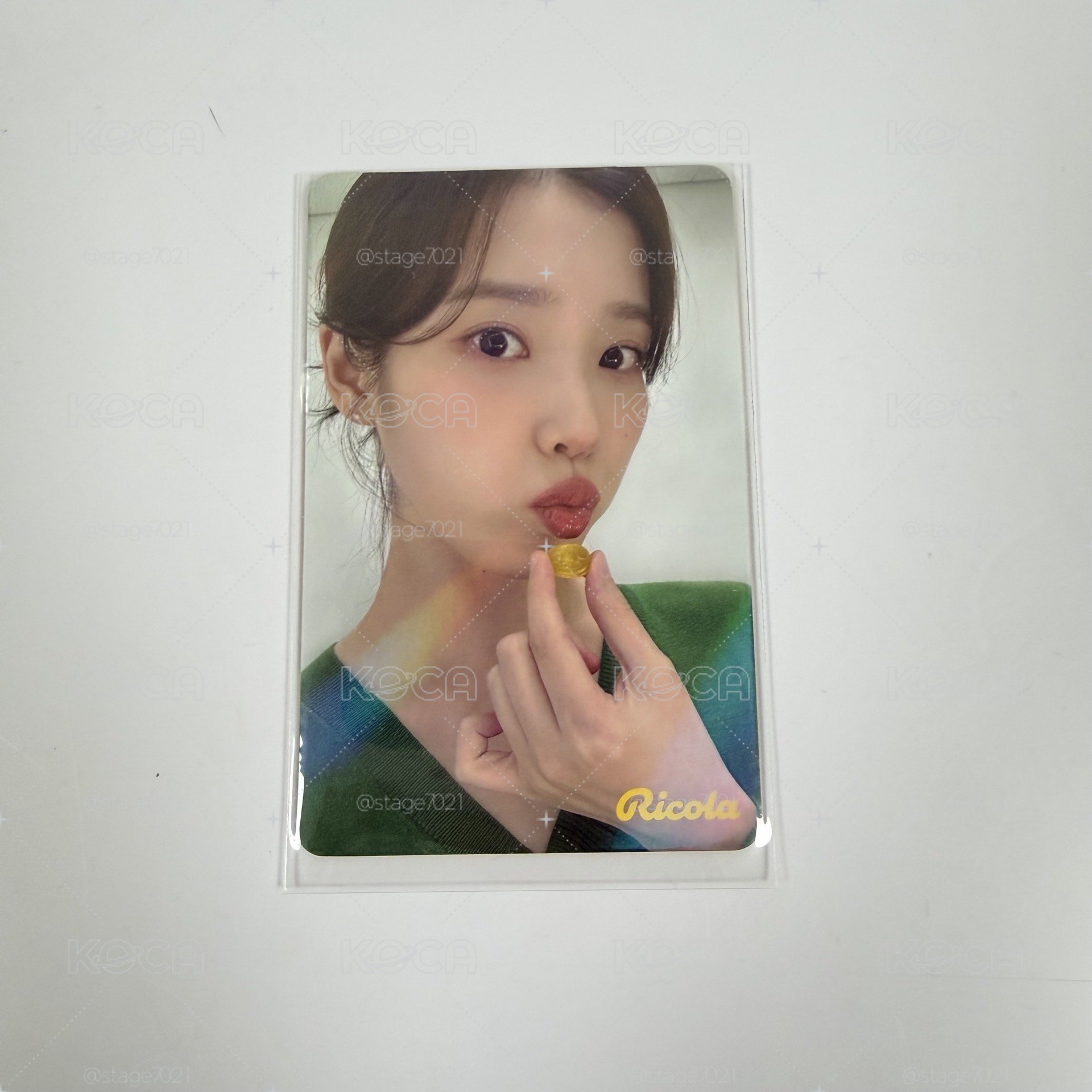 IU｜利口樂 1.0 ver.C 代言卡 