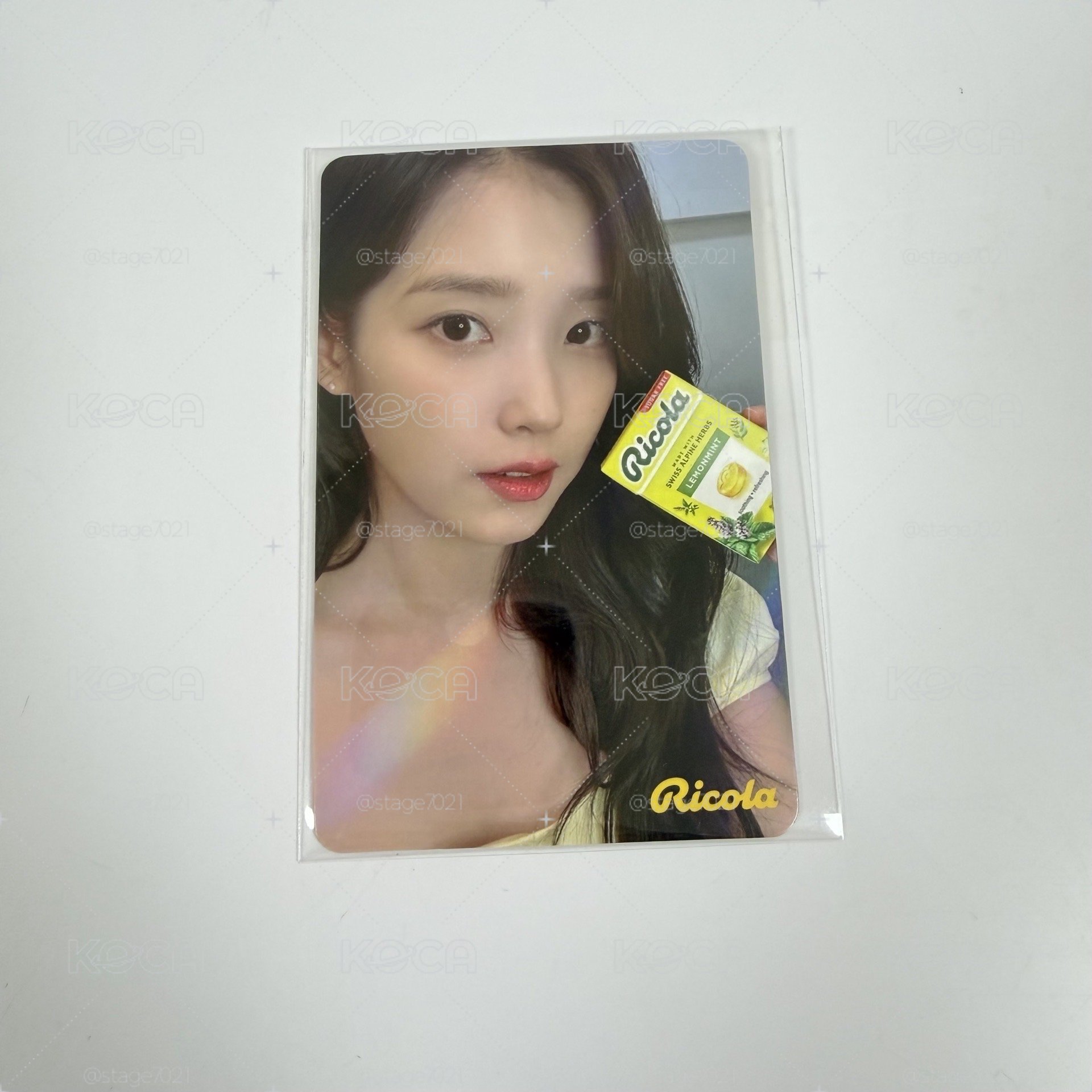 IU｜利口樂1.0 ver. B 代言卡 