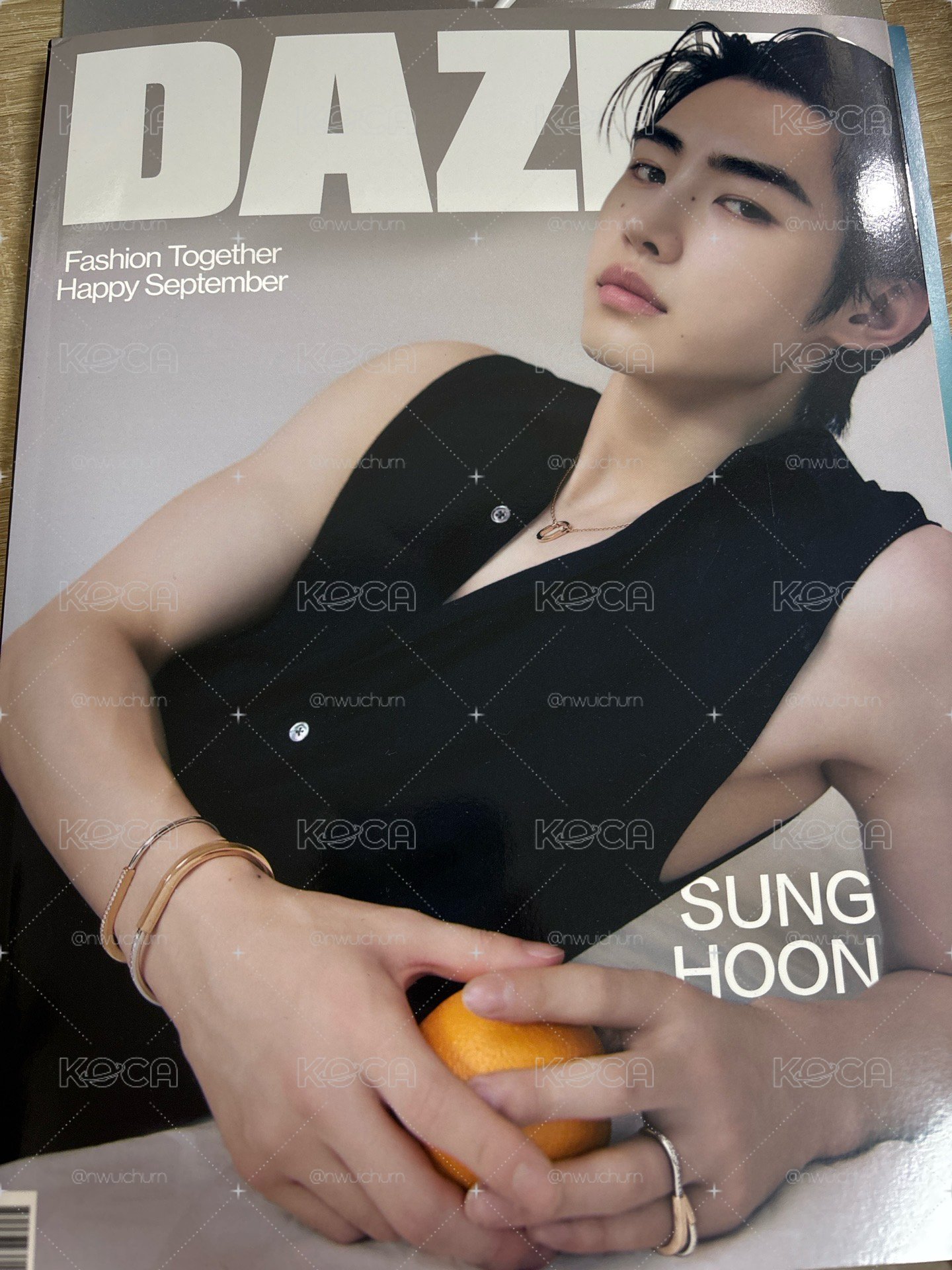 退坑出 DAZZED成訓封面雜誌