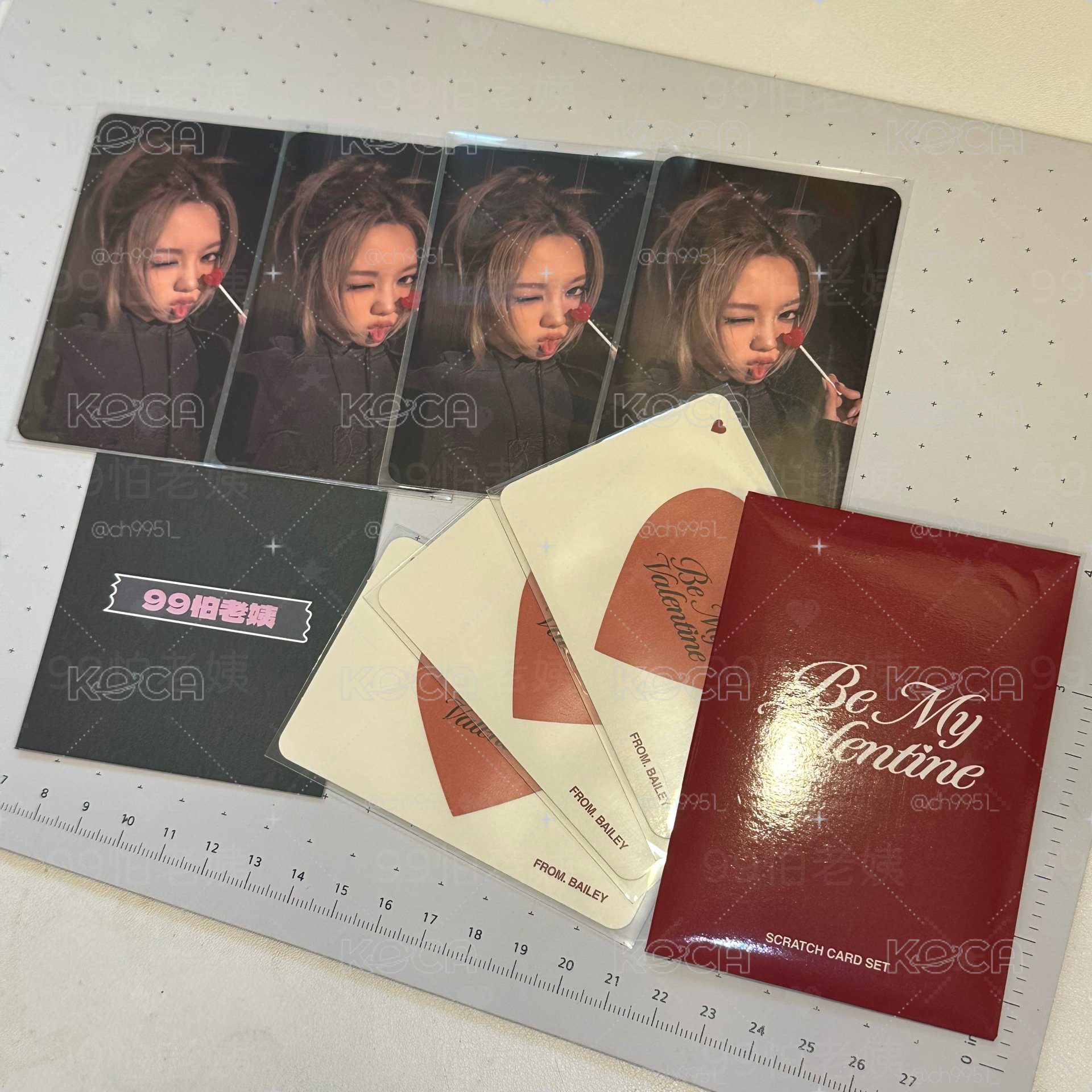 現貨⚡️ADP 情人節 Be my valentine 隨機卡 - 貝（含刮刮卡）