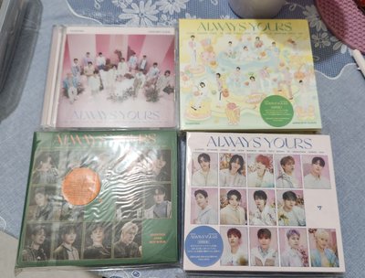 seventeen THE 8 專輯卡特典卡 always yours 空專