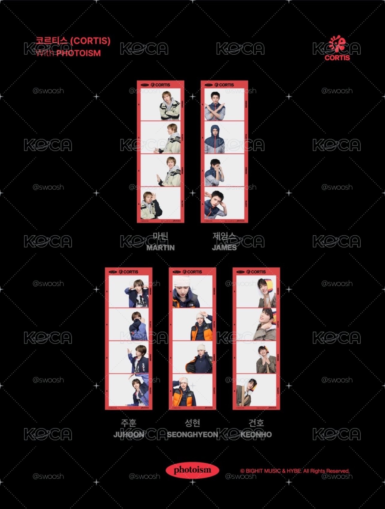 （接預購 4/20起出貨）迷二 photoism REDRED 人生四格卡 
