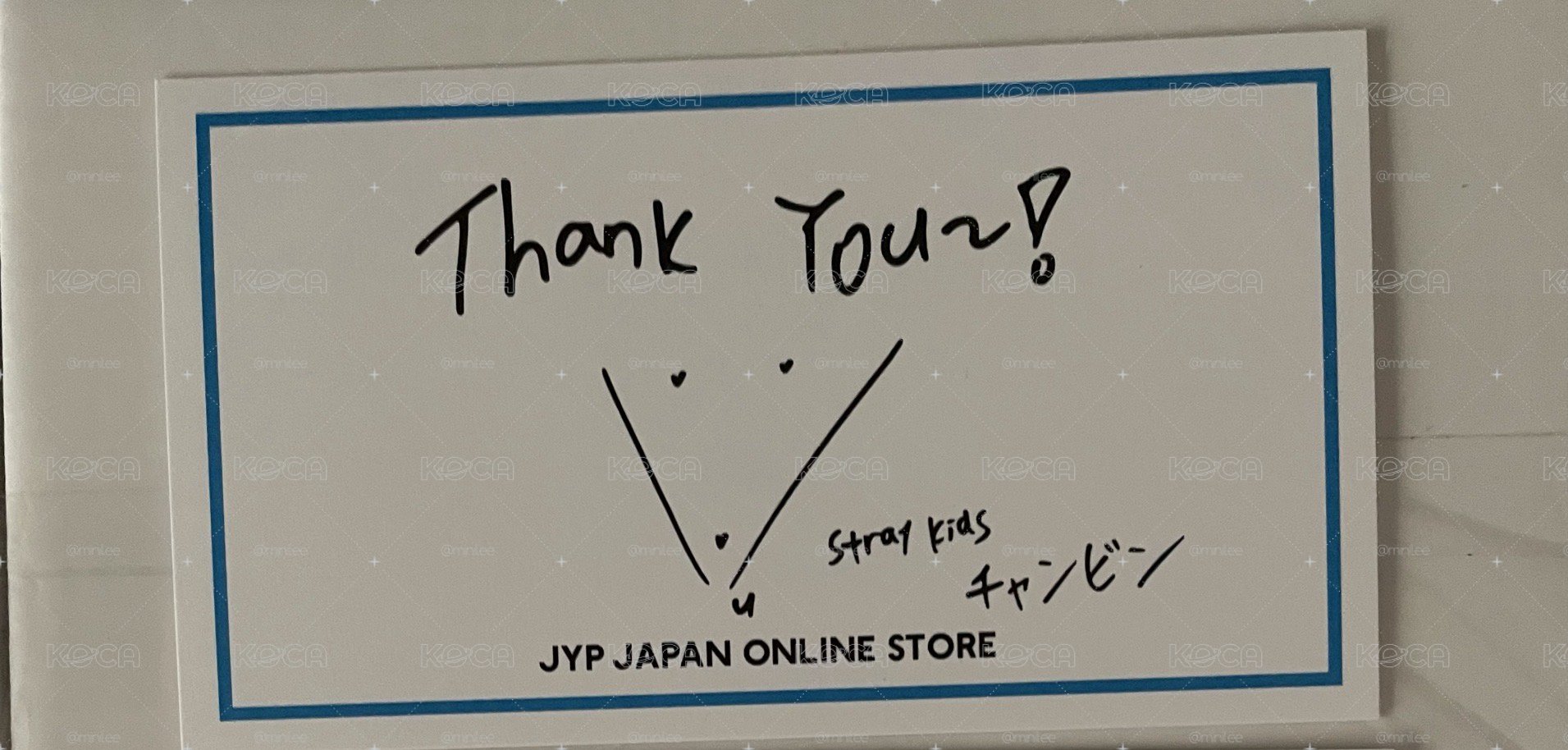 彬日本感謝卡