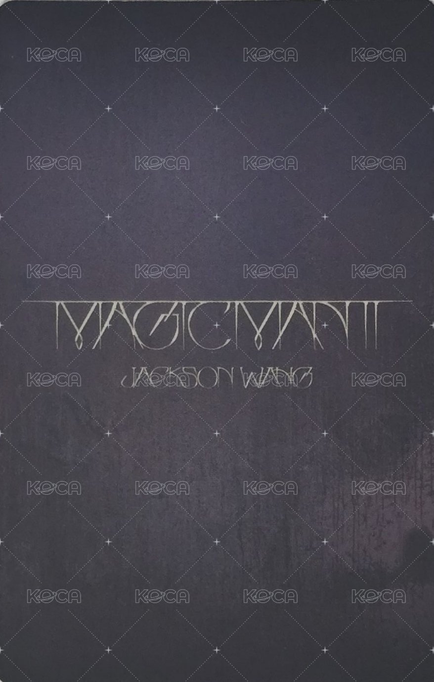 MAGICMAN 2 專輯卡  背面