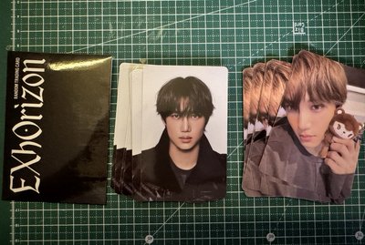 EXO六巡首爾場週 隨機卡包全員官拍+自拍組