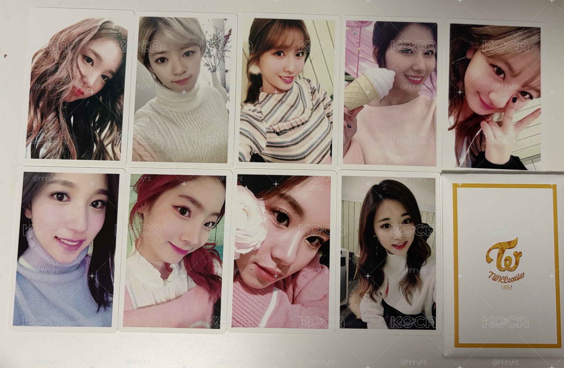 twice twicecoaster: lane2 專輯小卡