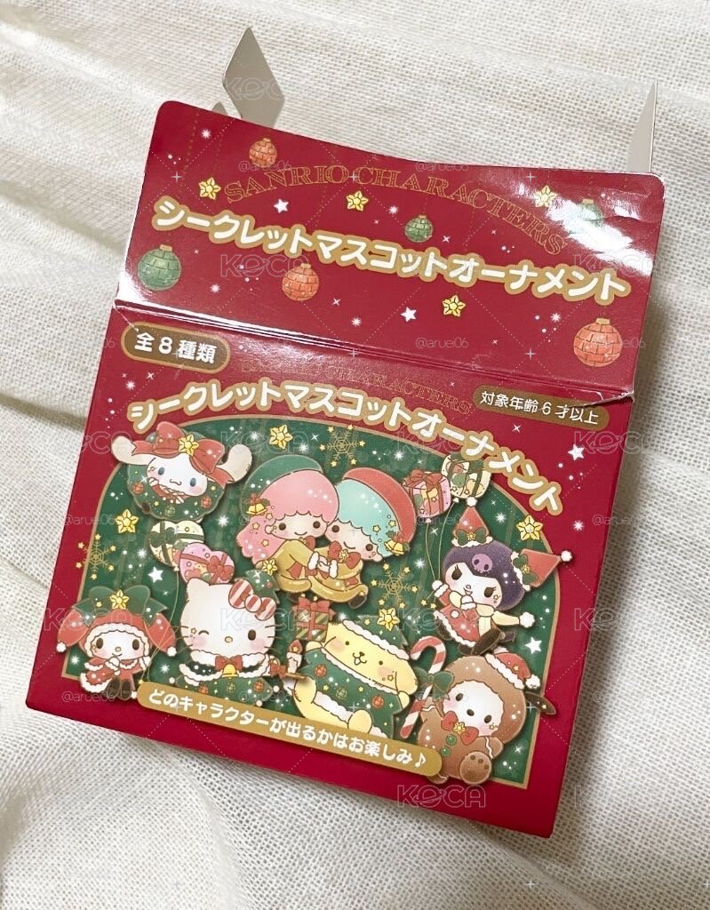 三麗鷗聖誕吊飾盲盒 美樂蒂