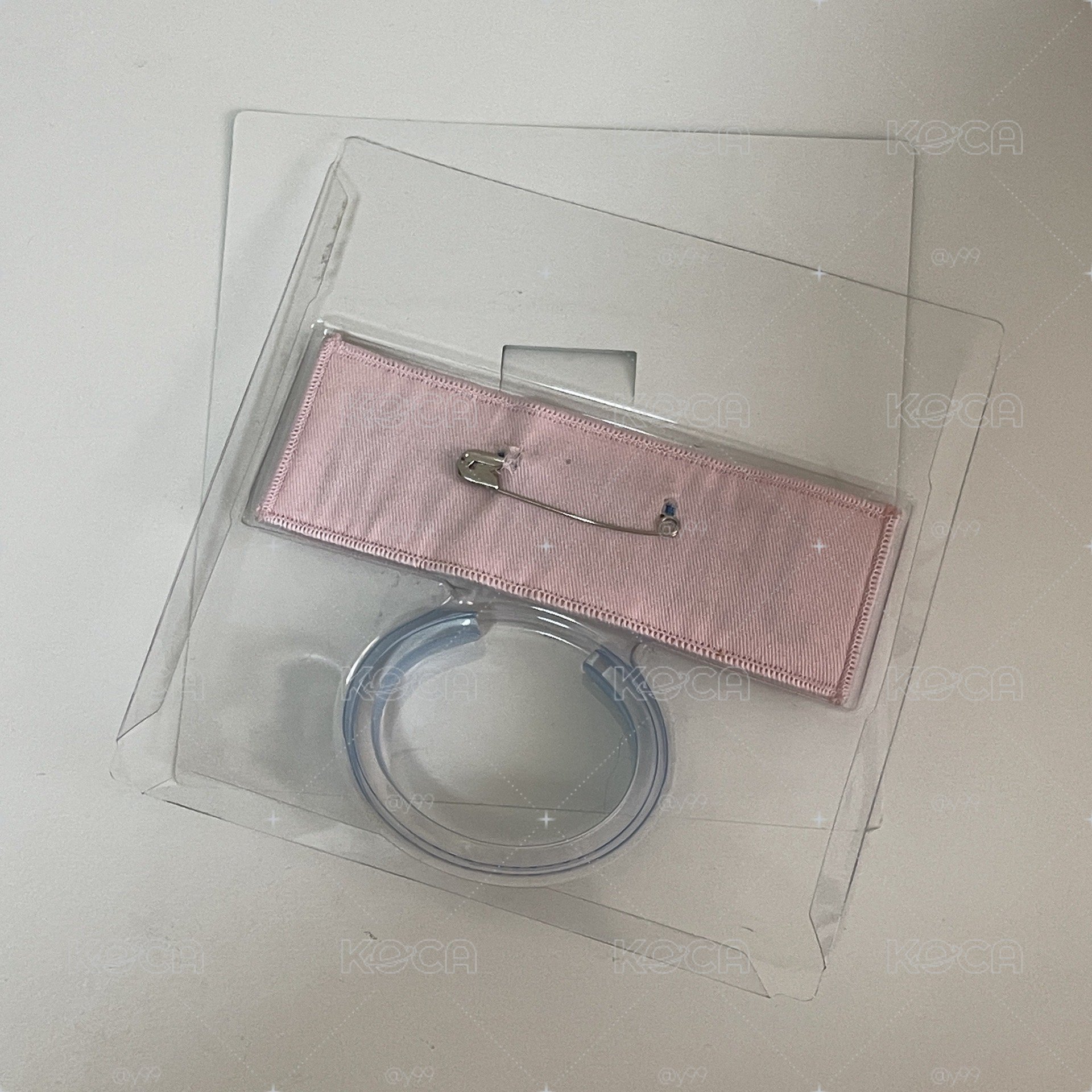 2017 DIAMOND EDGE 布章 別針襟章 尹淨漢