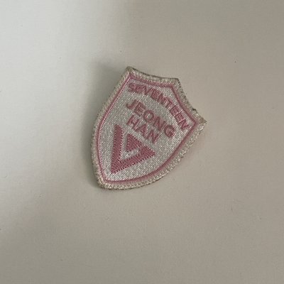2017 DIAMOND EDGE 布章 別針襟章 尹淨漢