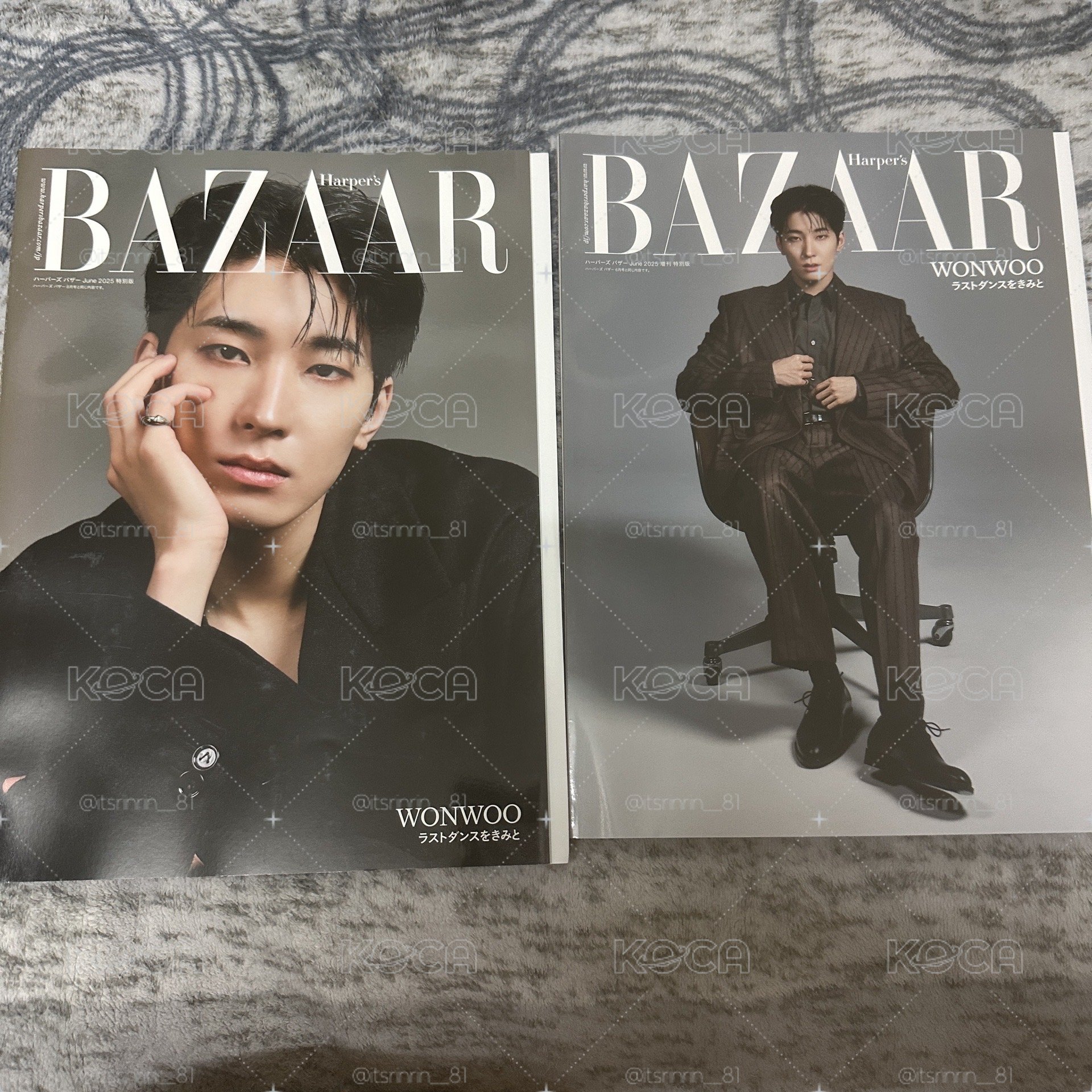 Harper Bazaar A+B 兩版合售