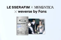 Weverse Merch LE SSERAFIM X MOMENTICA