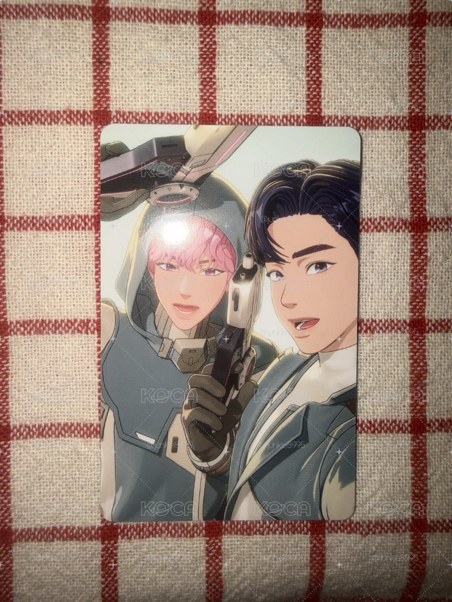 迷四 專輯卡 雙人💙 🩷❤️🖤
