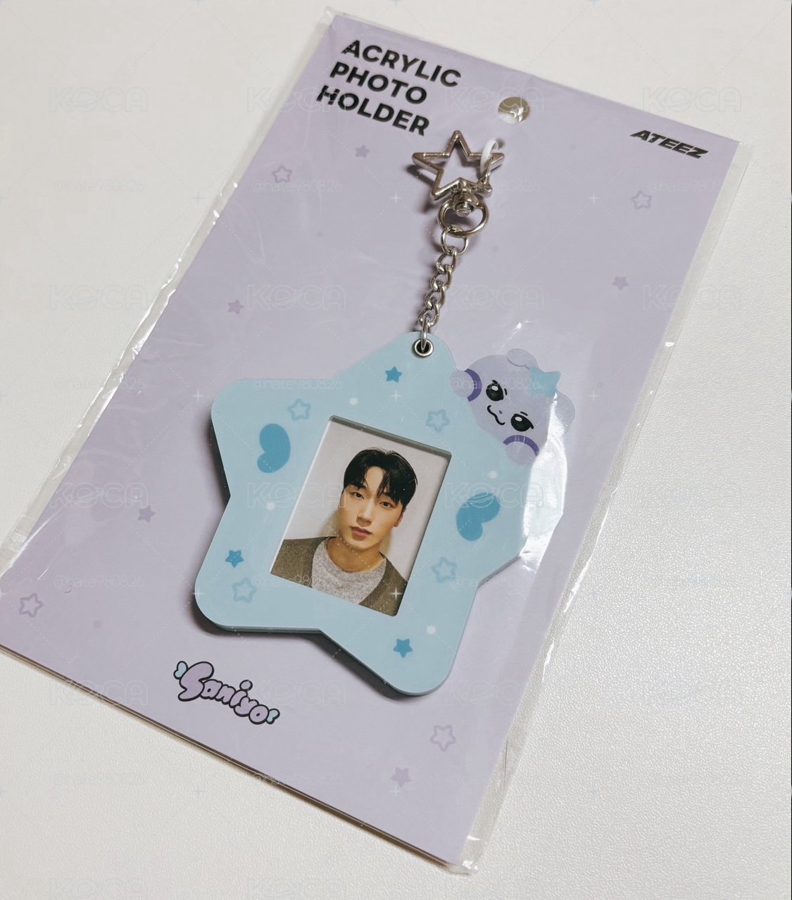 ATEEZ MIGHTEEZ 鑰匙圈吊飾 ID PHOTO CARD HOLDER KEYRING✨