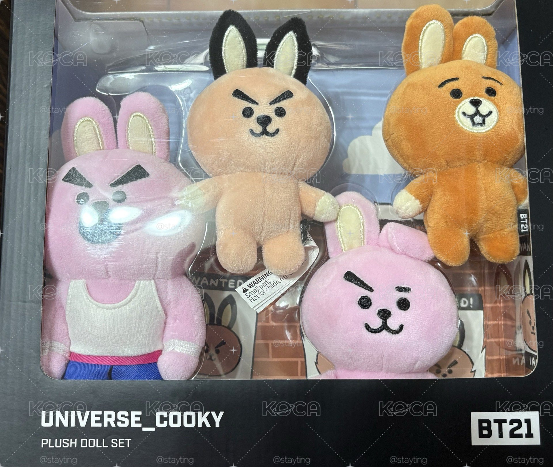 BT21 cooky家族ㄧ整組
