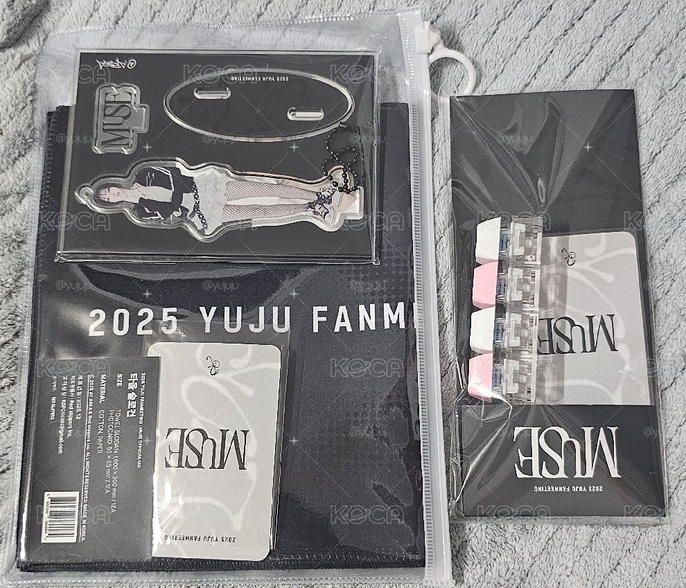 YUJU MUSE 見面會周邊