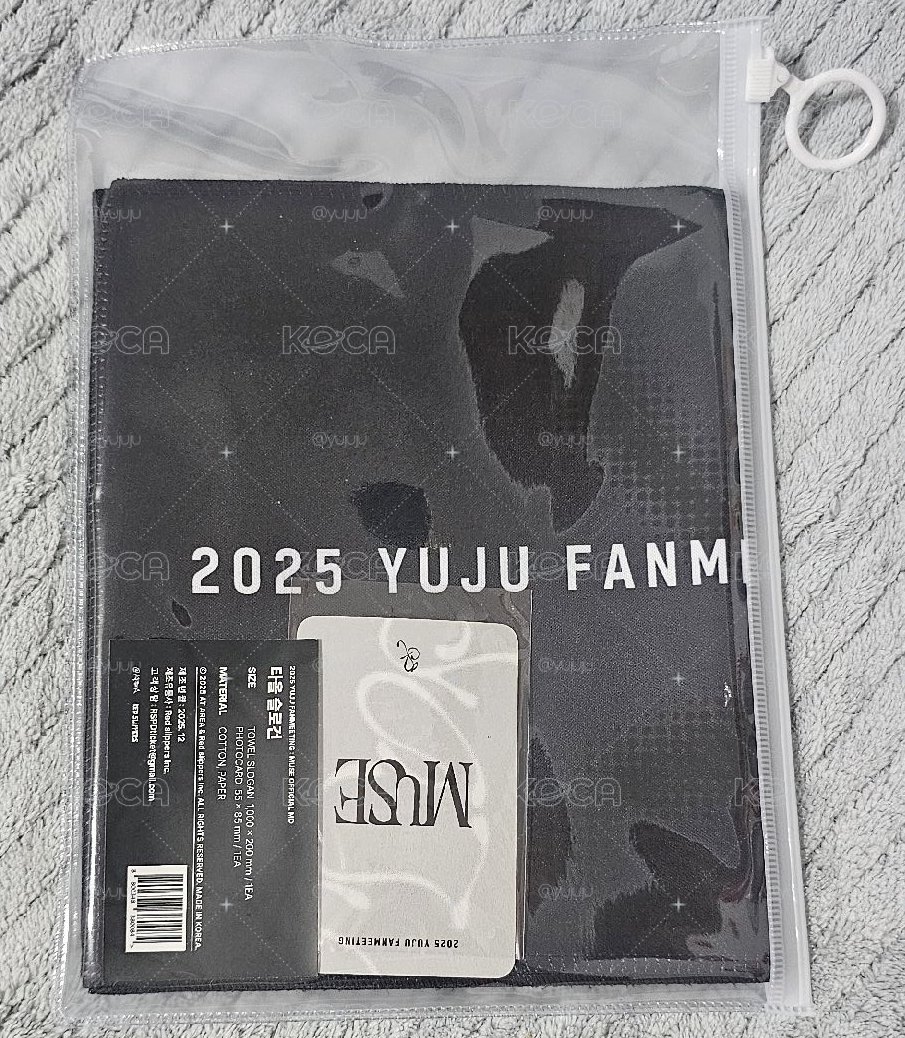 YUJU MUSE 見面會周邊