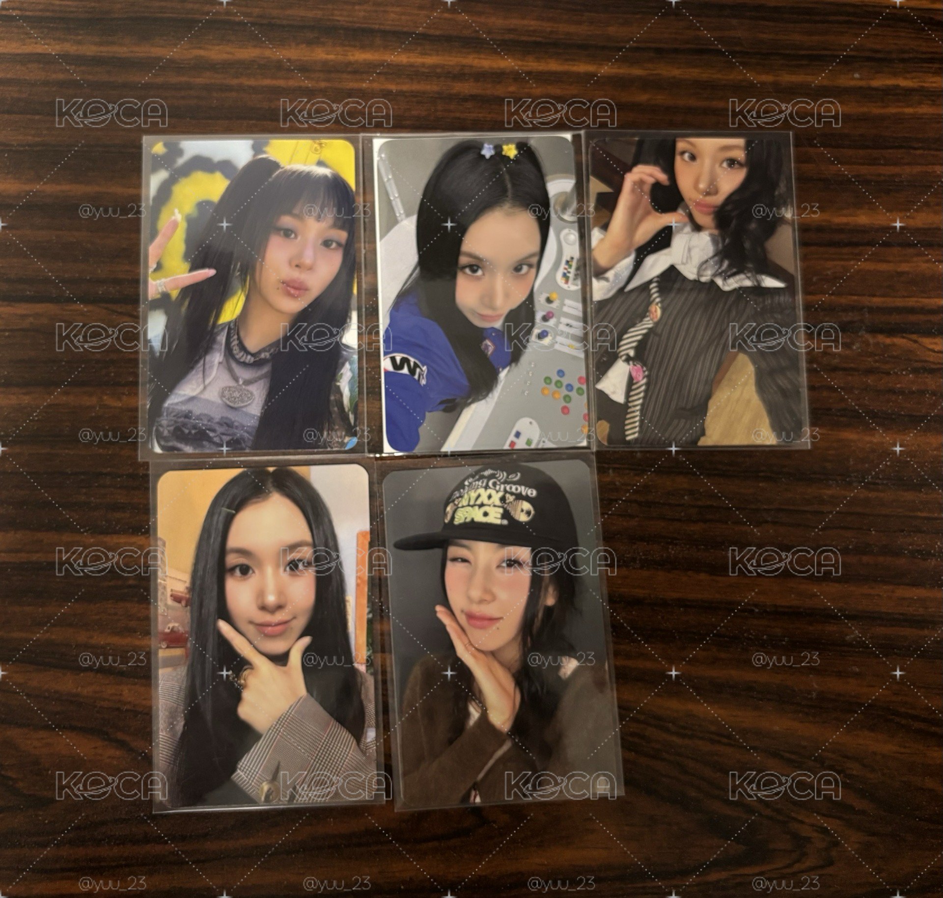 TWICE 彩瑛🐯 含星河中背、十週年線上滿額、sw 幸運卡、solo專卡
