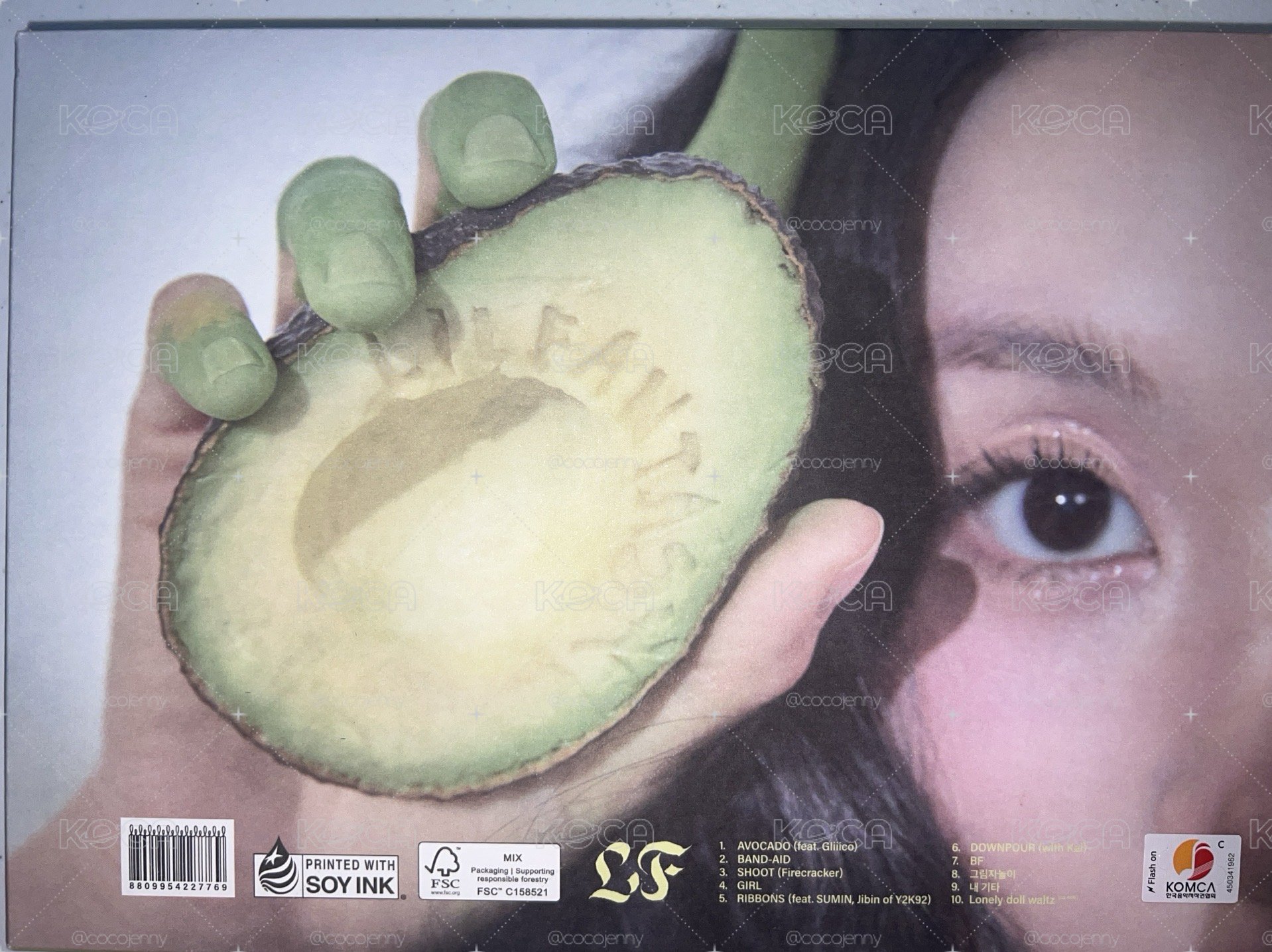 孫彩瑛solo綠版專輯已拆全專