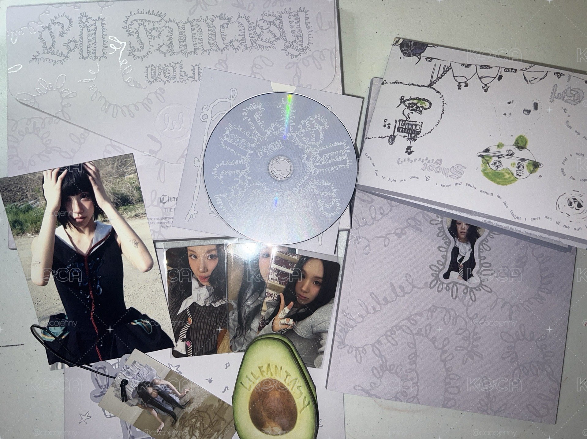 孫彩瑛solo專輯紫版已拆全專