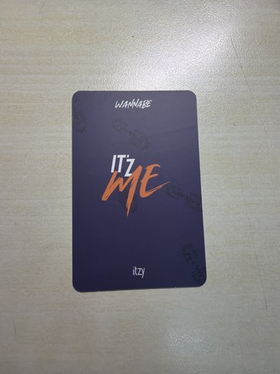 IT’z ME yeji 專卡