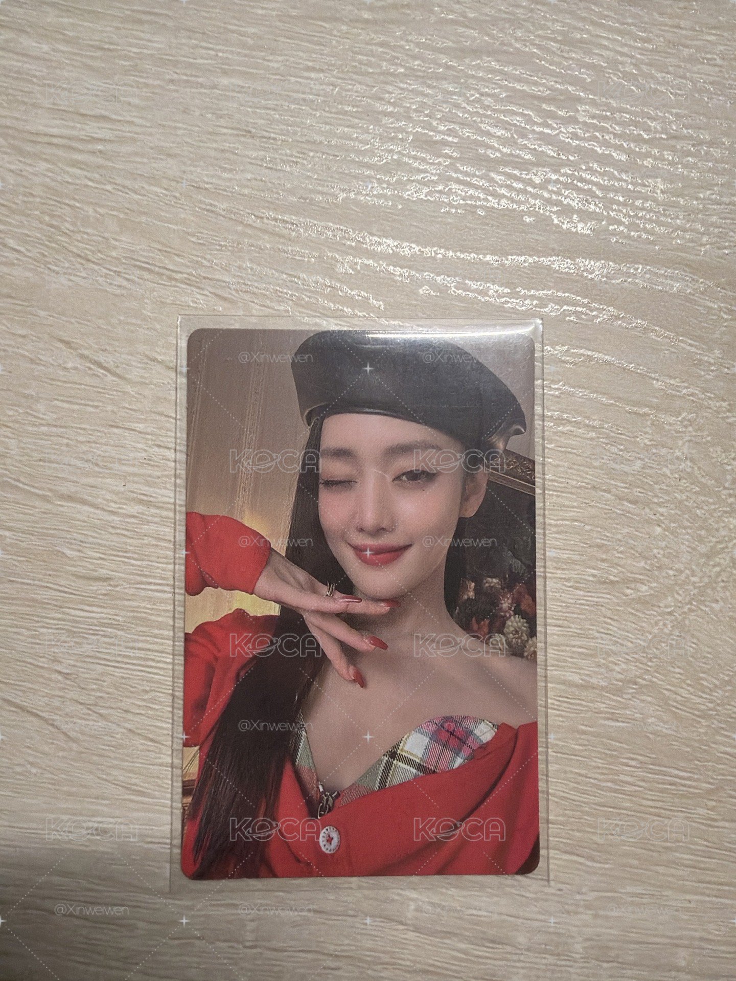 minnie 紅版 專輯卡