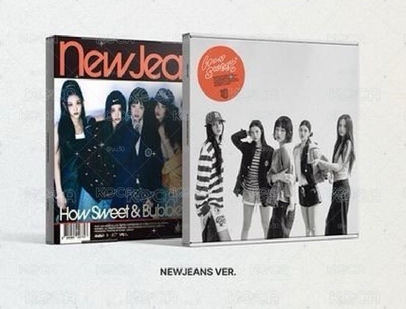 NewJeans How Sweet 披薩專 團封 丹尼爾單封