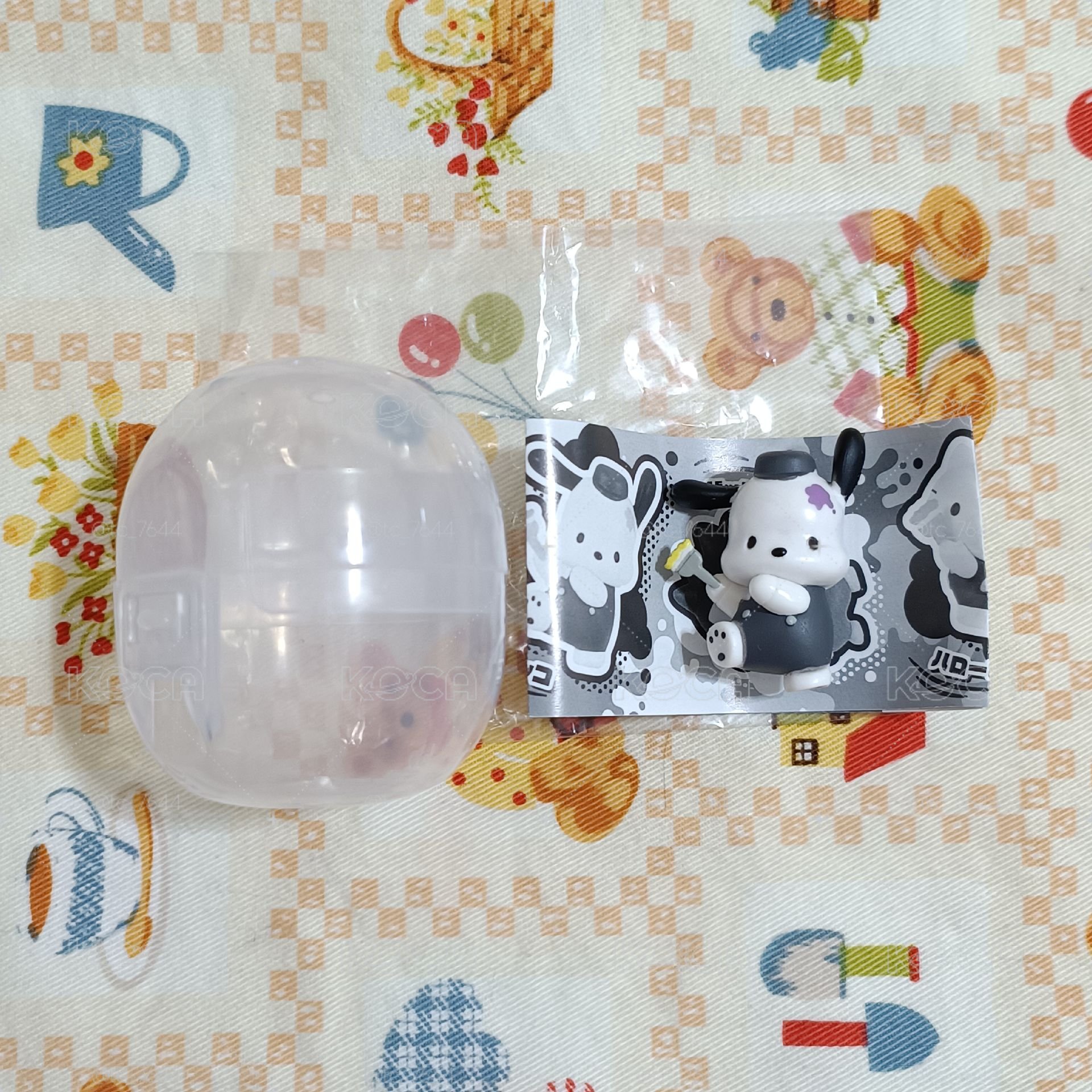 三麗鷗扭蛋 三麗鷗角色 油漆工 酷炫造型 怕洽狗公仔 ポチャッコ