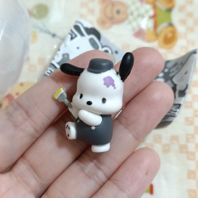 三麗鷗扭蛋 三麗鷗角色 油漆工 酷炫造型 怕洽狗公仔 ポチャッコ