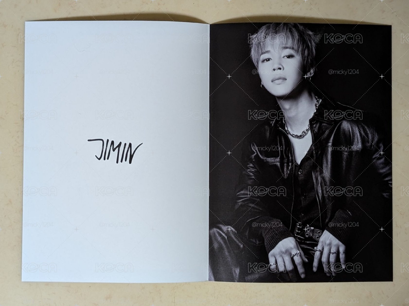 ARIRANG_Living Legend  JIMIN海報+小卡組