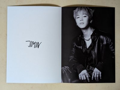 ARIRANG_Living Legend  JIMIN海報+小卡組