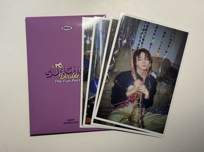 Sungho 朴成淏 25年生日禮明信片