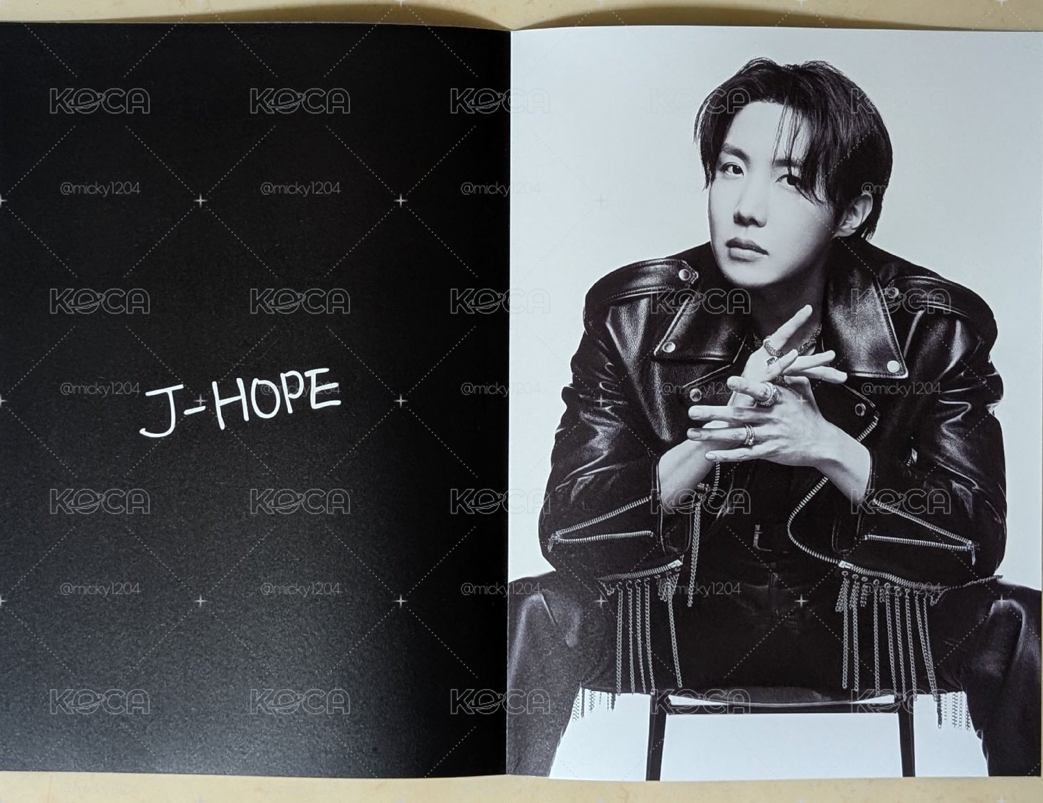 ARIRANG_Living Legend版 J-HOPE海報+小卡組
