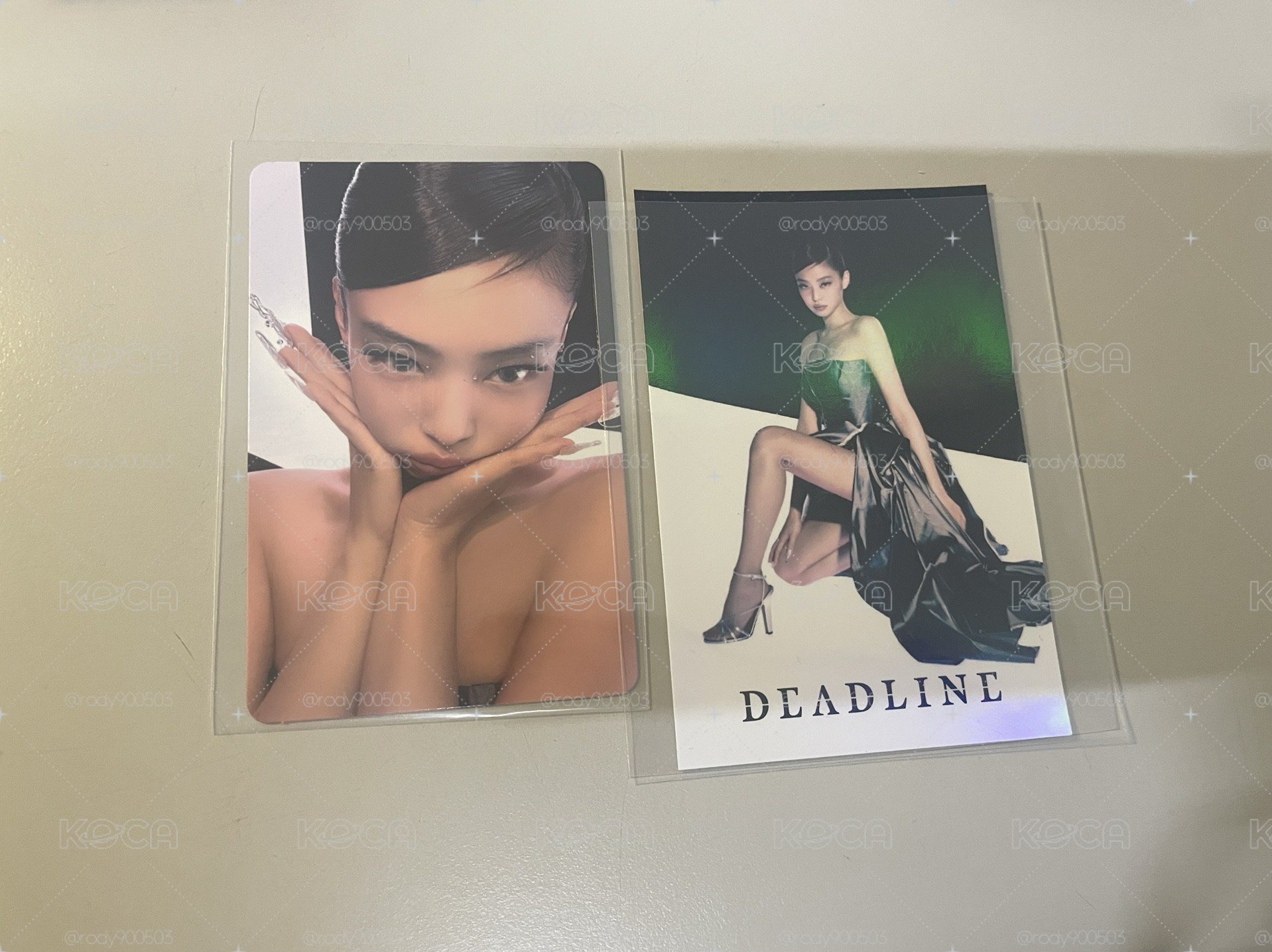 BLACKPINK DEADLINE 粉版專輯 妮專卡+固配