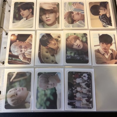 💎 SEVENTEEN 2018 D社透卡一套缺漢榮率