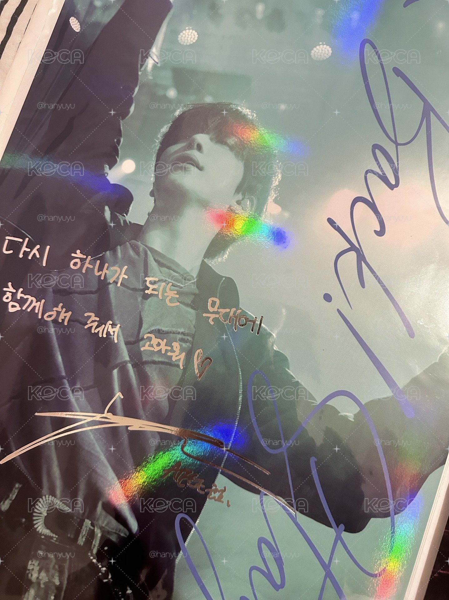 ATEEZ YUNHO 丁潤浩 電影海報