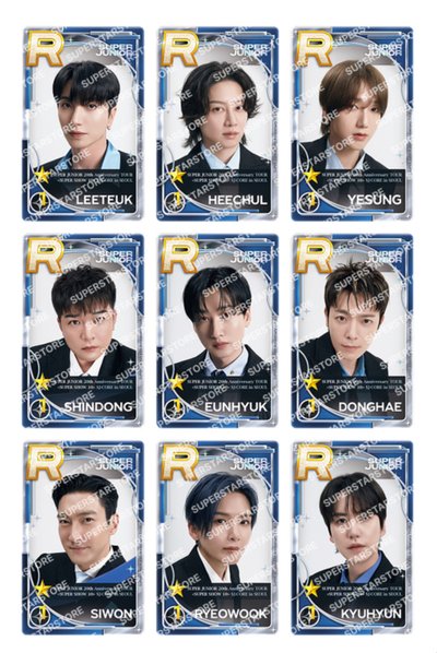 Super junior SS10 遊戲卡