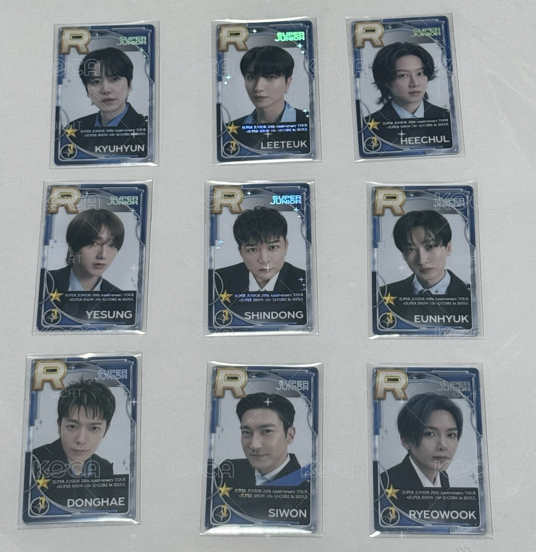 Super junior SS10 遊戲卡